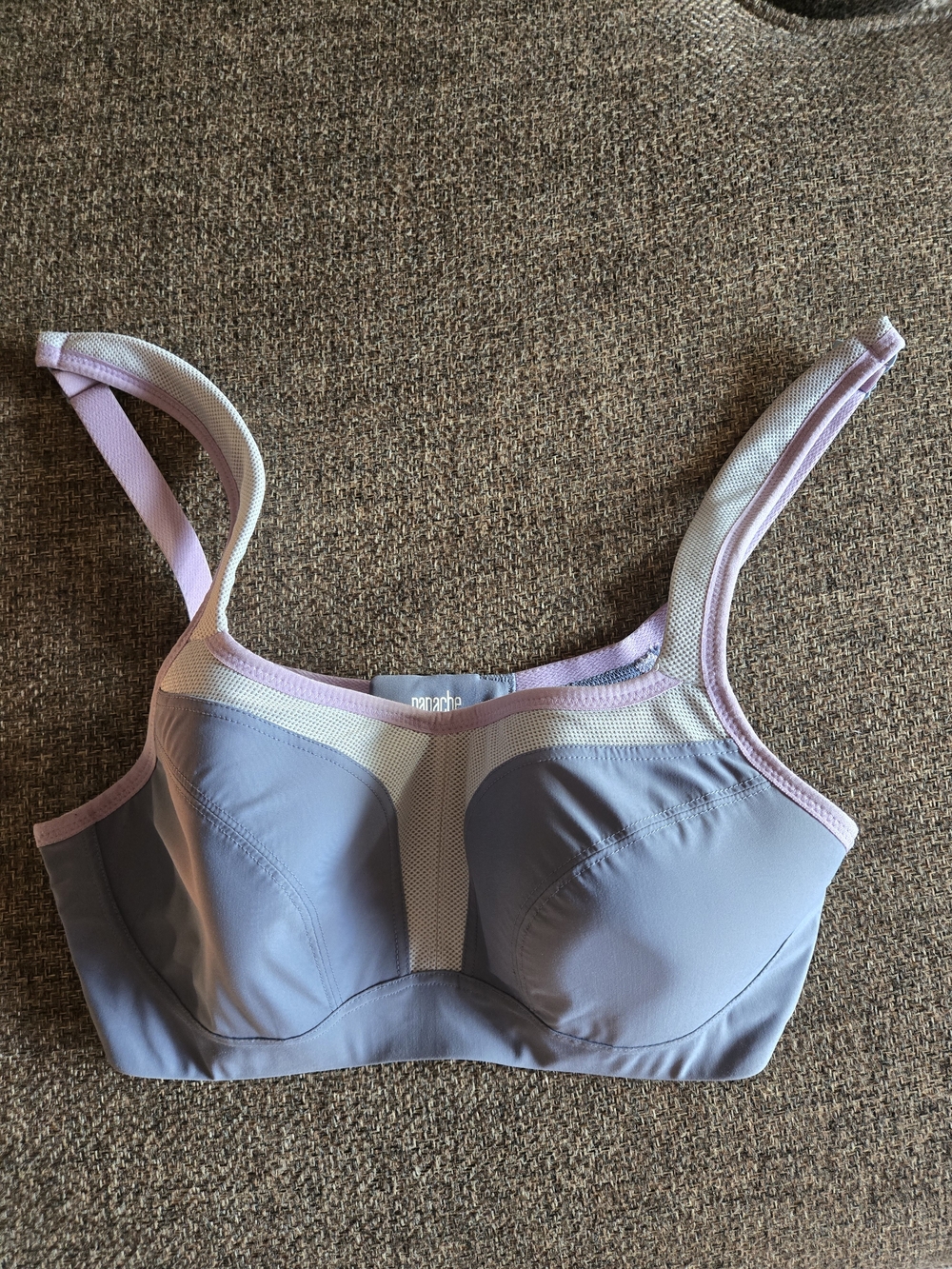 Panache Marvel underwire high impact bra size 34DD